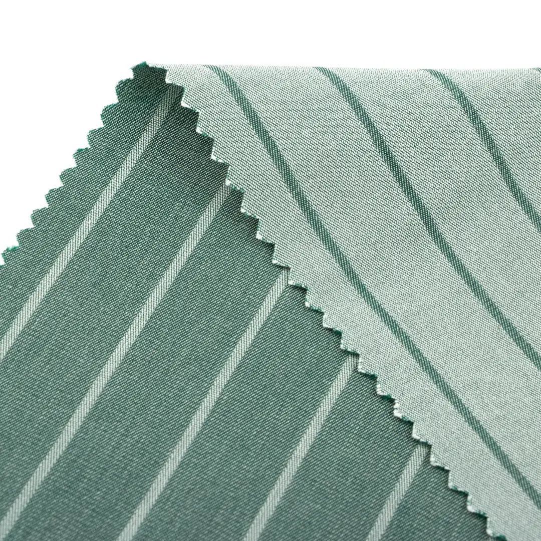 China Fabric for Shirt,Skirt Polyester/Rayon Twill Woven Blended Fabric Rayon Polyester stripe color buy from China wholesaler bulk order at wholesale price free worldwide shipping Alibaba