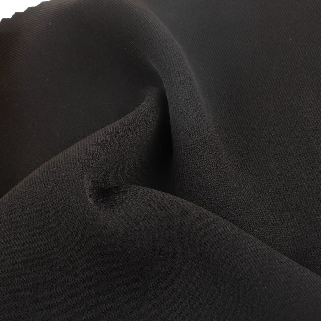 China Fabric for Pants,Skirt High Stretch Yarn Fabric Synthetic Woven Fabric Polyester black color buy from China wholesaler bulk order at wholesale price free worldwide shipping Alibaba