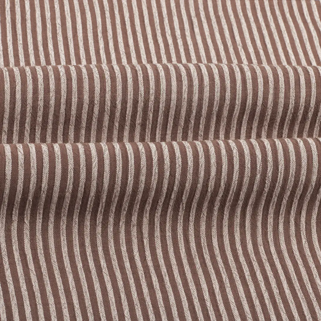 China Fabric for Shirt,Blouse,Crop Top Crepe Woven Blended Fabric Rayon Viscose Polyester stripe color buy from China wholesaler bulk order at wholesale price free worldwide shipping Alibaba