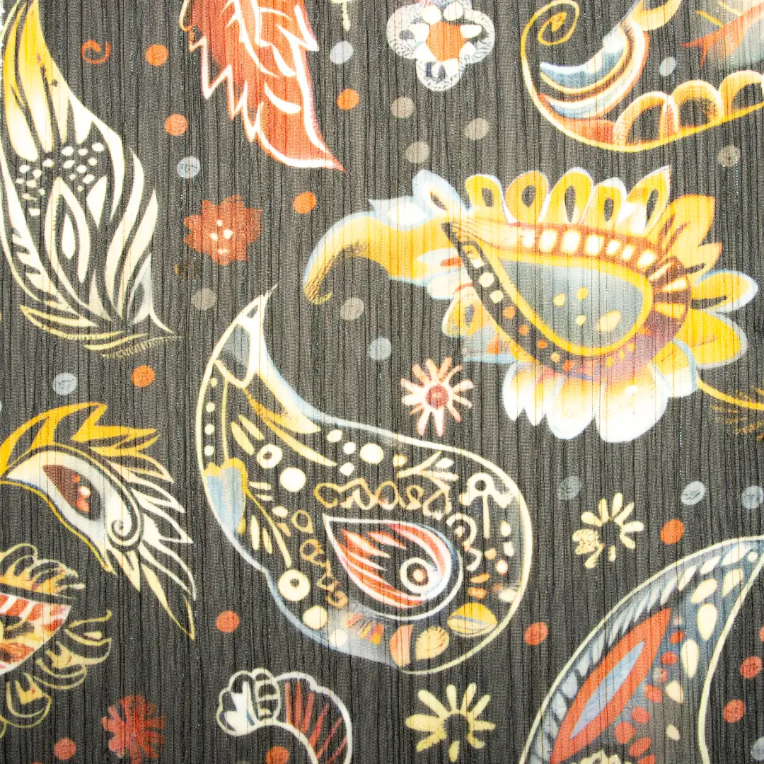 China Fabric for Skirt,Pleated Midi Skirt Chiffon Synthetic Woven Fabric Polyester printing color buy from China wholesaler bulk order at wholesale price free worldwide shipping Alibaba