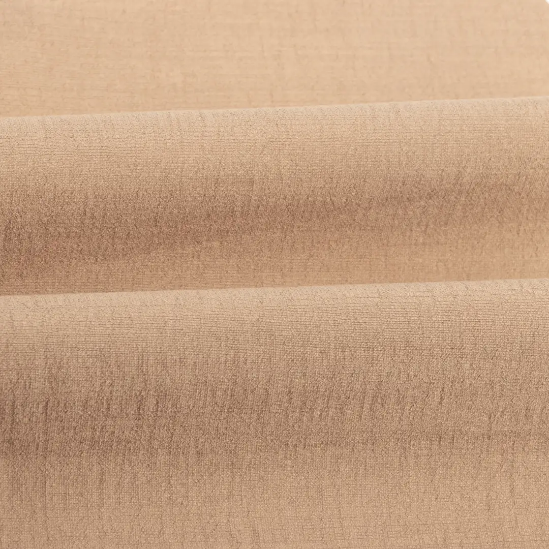 China Fabric for Blouse,Skirt,Pleated Midi Skirt Nylon/Polyester Crepe Woven Blended Fabric Rayon Polyester Nylon brown color buy from China wholesaler bulk order at wholesale price free worldwide shipping Alibaba