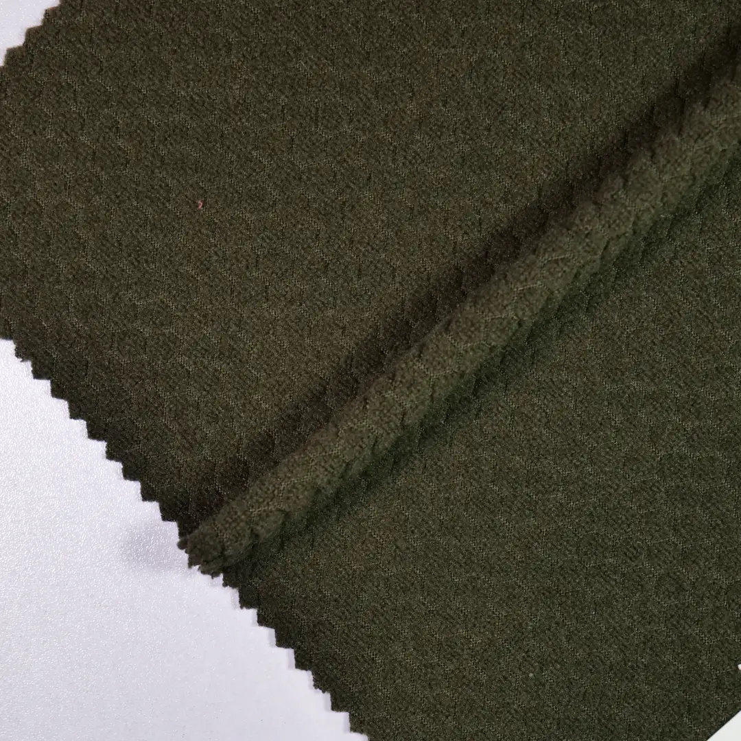 China Fabric for T-Shirt,Polo Shirt Jacquard Knit Fabric Polyester coffee color color buy from China wholesaler bulk order at wholesale price free worldwide shipping Alibaba