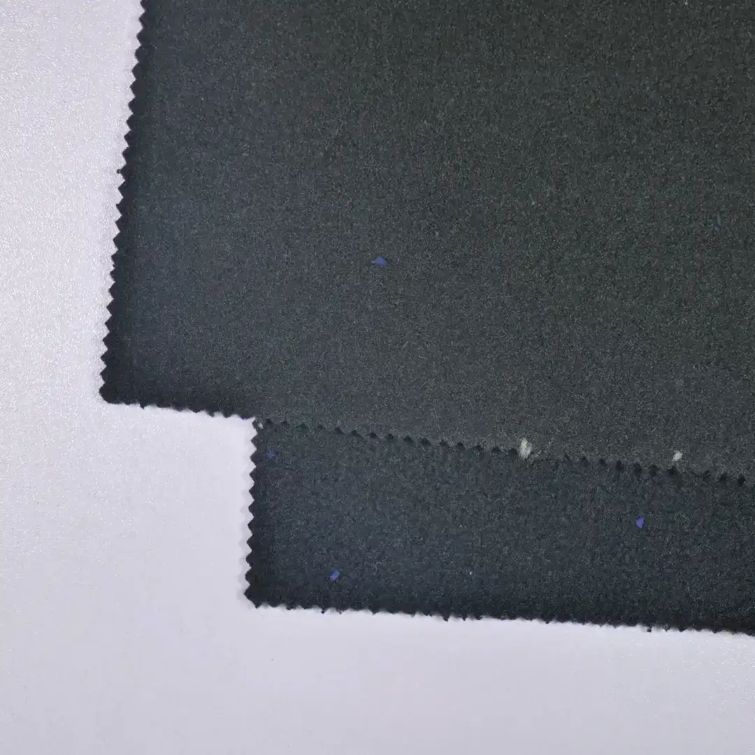 China Fabric for Hoodie,Trench Coat,Hoodie  (Sweater),Kids Doll Collar A-Line Short Coat Polar Fleece Knit Fabric Polyester black color buy from China wholesaler bulk order at wholesale price free worldwide shipping Alibaba