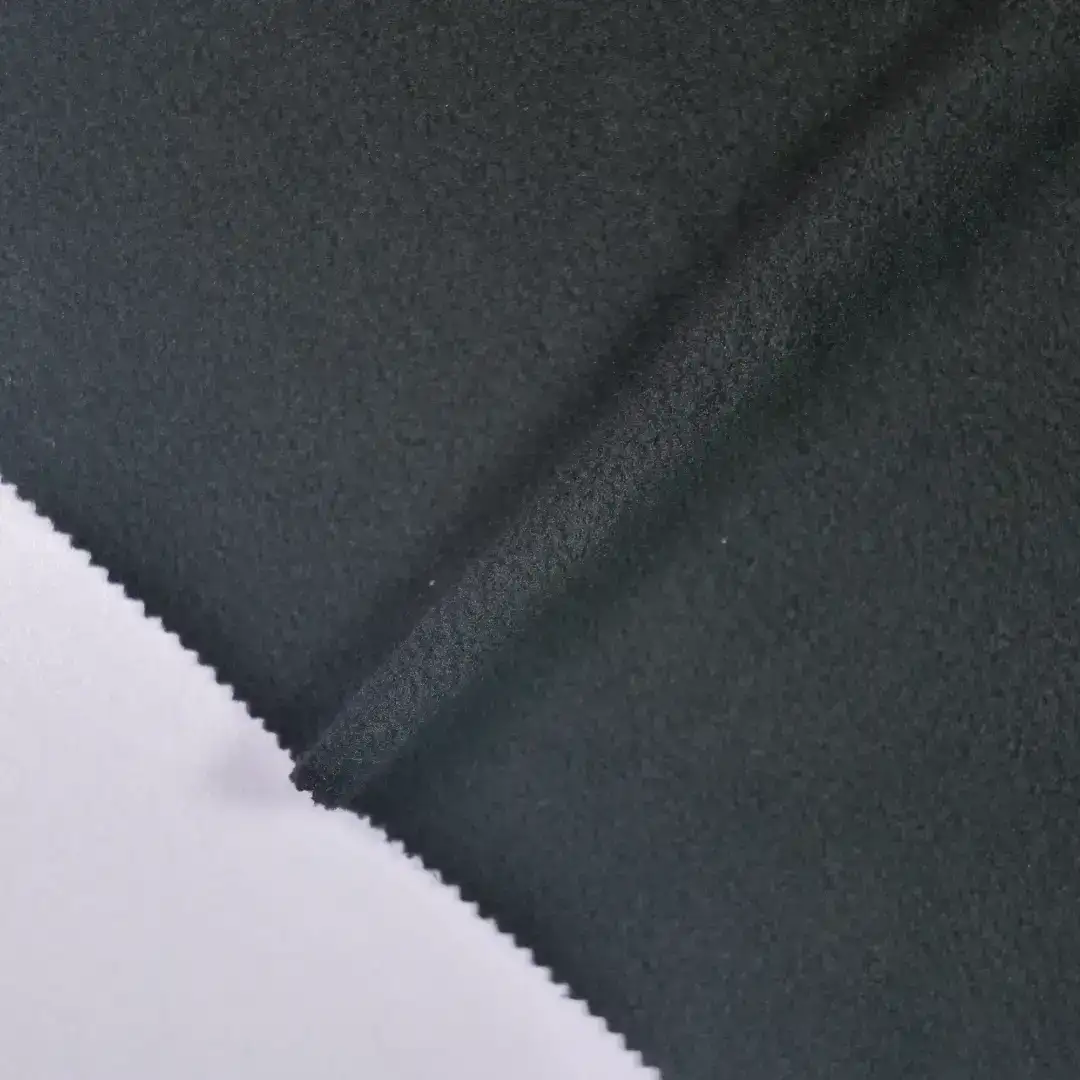China Fabric for Jackets,Hoodie,Hoodie  (Sweater),Kids Casual Trousers Polar Fleece Knit Fabric Polyester black color buy from China wholesaler bulk order at wholesale price free worldwide shipping Alibaba