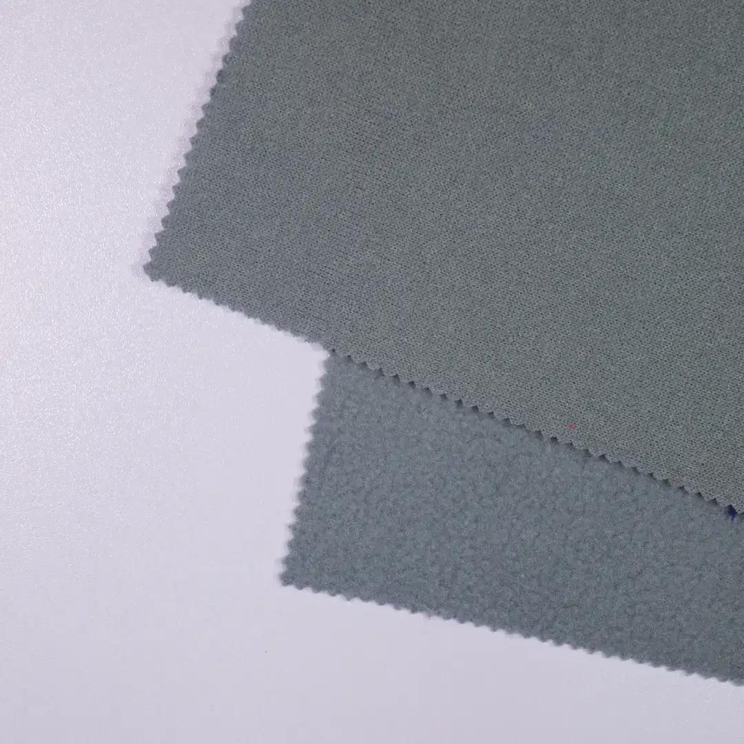 China Fabric for Jackets,Hoodie,Trench Coat Polar Fleece Knit Fabric Polyester blue color buy from China wholesaler bulk order at wholesale price free worldwide shipping Alibaba