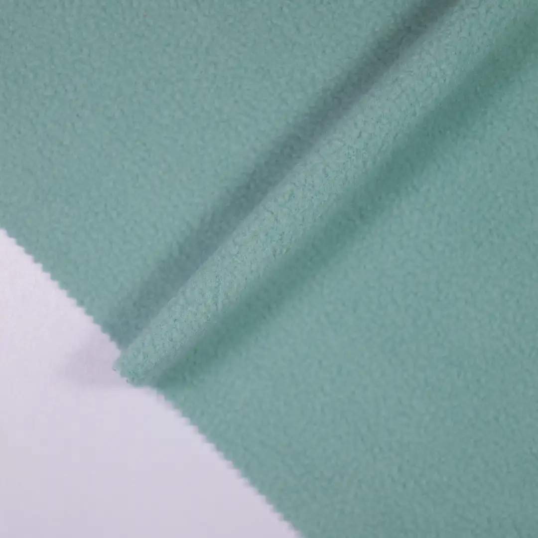 China Fabric for Jackets,Hoodie,Trench Coat Polar Fleece Knit Fabric Polyester blue color buy from China wholesaler bulk order at wholesale price free worldwide shipping Alibaba