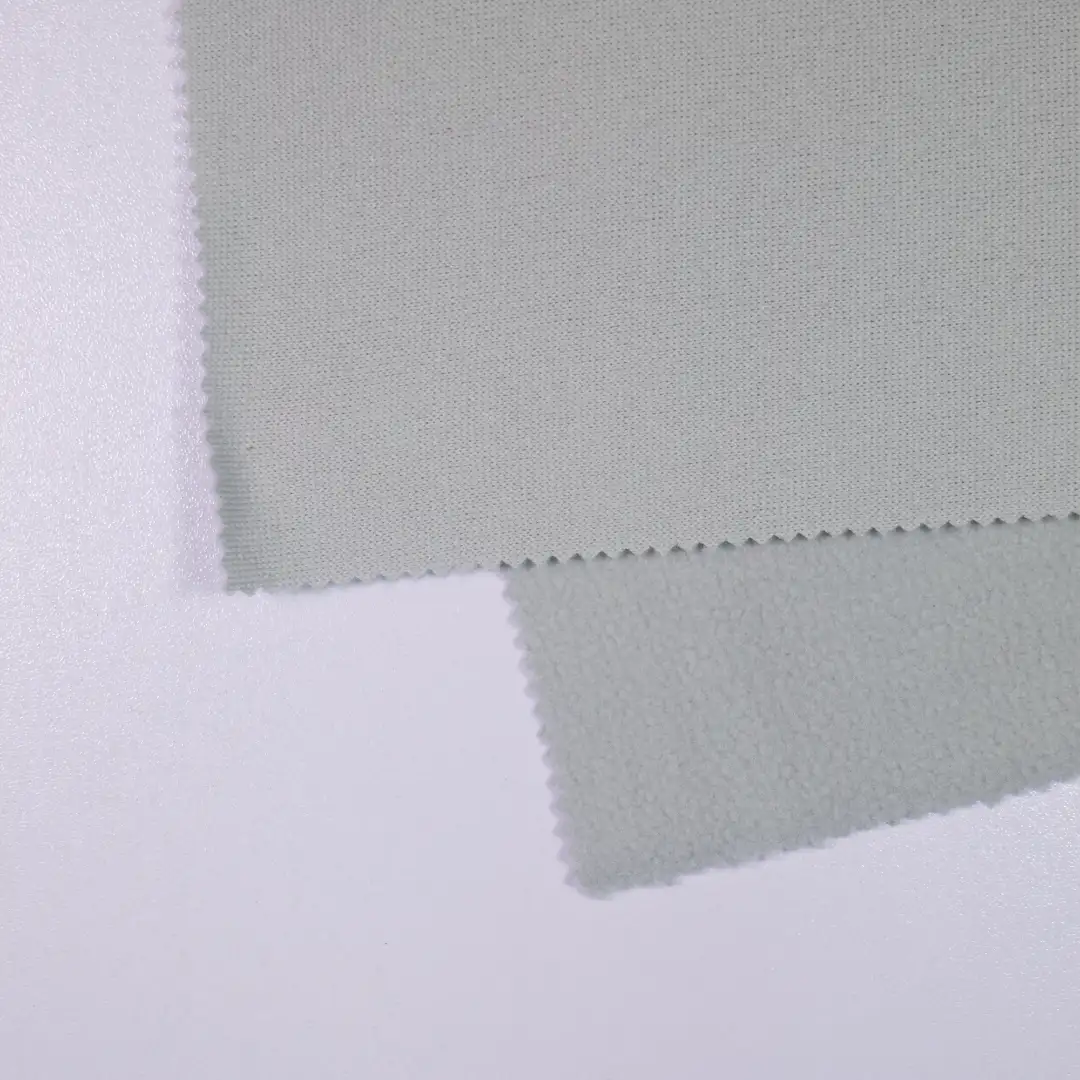 China Fabric for Jackets,Hoodie,Trench Coat Polar Fleece Knit Fabric Polyester black color buy from China wholesaler bulk order at wholesale price free worldwide shipping Alibaba