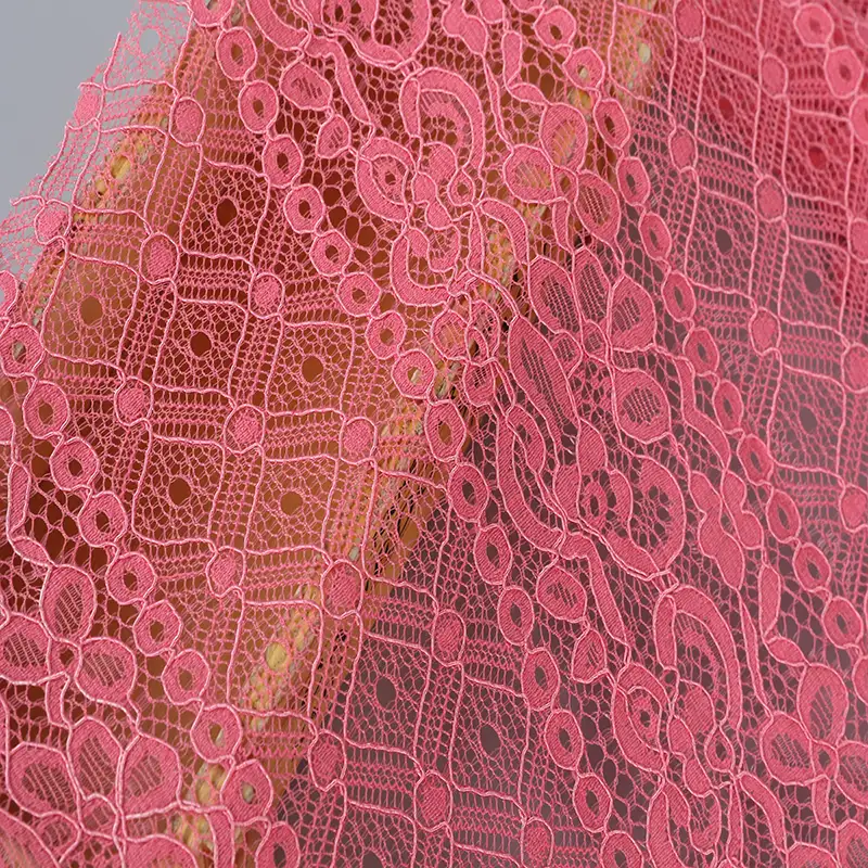 China Fabric for Shirt,Blouse,Skirt,Skirt  Lace Knit Fabric Nylon Cotton Polyester Rayon red color buy from China wholesaler bulk order at wholesale price free worldwide shipping Alibaba