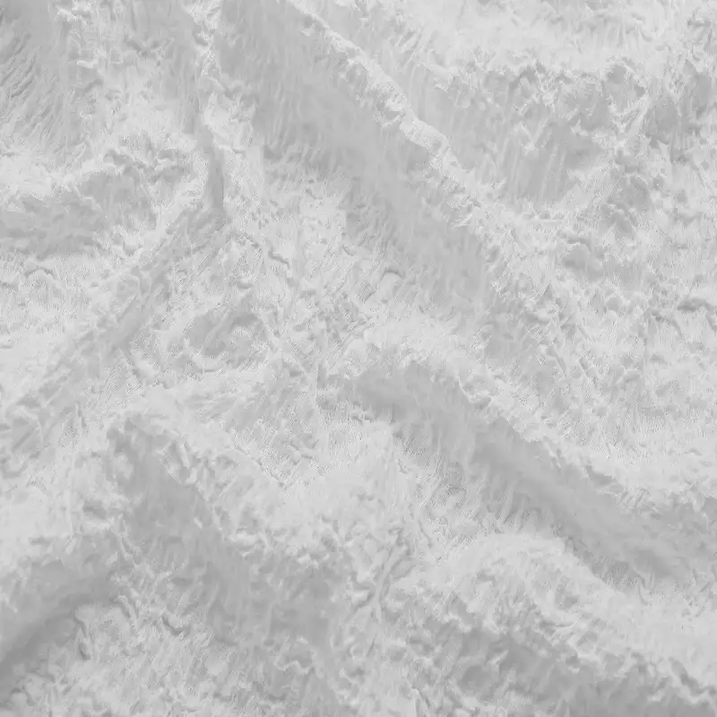 China Fabric for Shirt,T-Shirt,Blouse,Skirt  Lace Knit Fabric Cotton Nylon Rayon white color buy from China wholesaler bulk order at wholesale price free worldwide shipping Alibaba