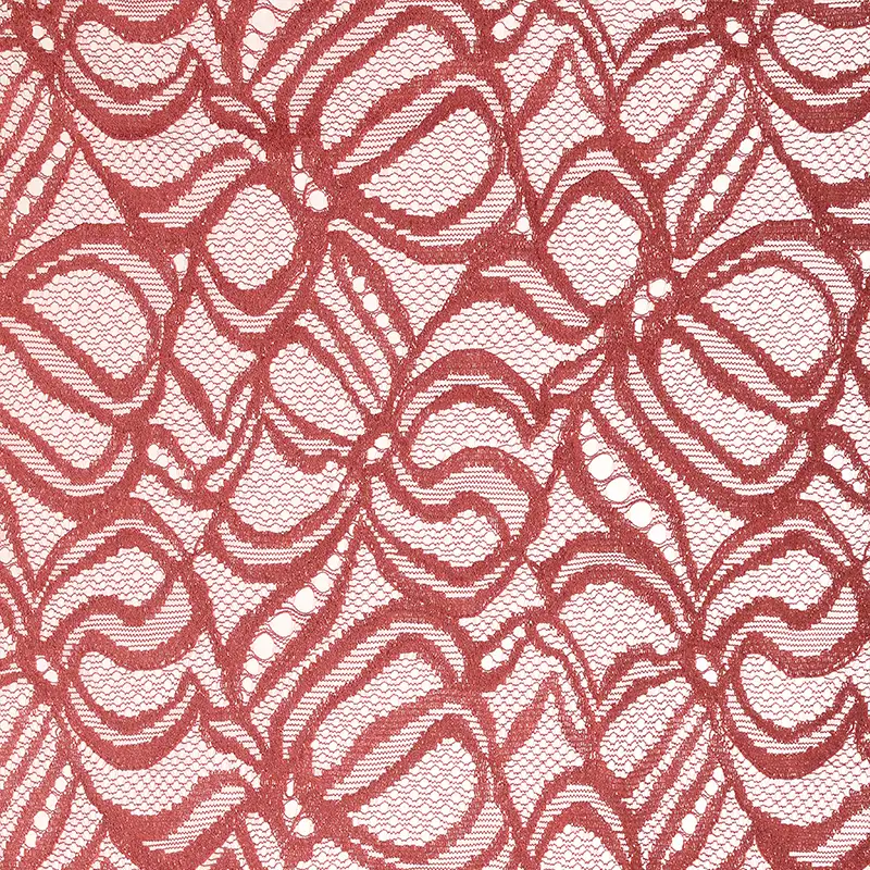 China Fabric for Shirt,Blouse,Skirt,Skirt  Lace Knit Fabric Nylon Cotton Rayon orange color buy from China wholesaler bulk order at wholesale price free worldwide shipping Alibaba