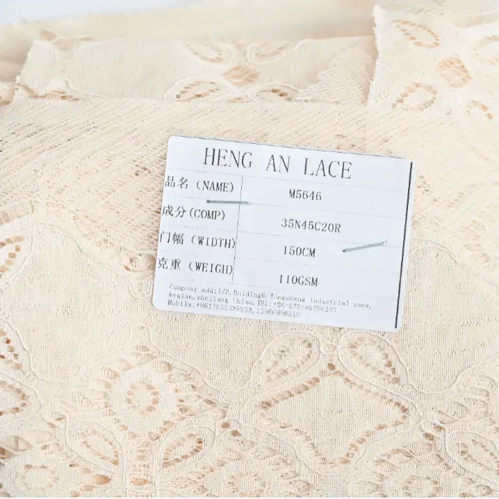 China Fabric for Shirt,Blouse,Skirt,Skirt  Lace Knit Fabric Cotton Nylon Rayon white color buy from China wholesaler bulk order at wholesale price free worldwide shipping Alibaba