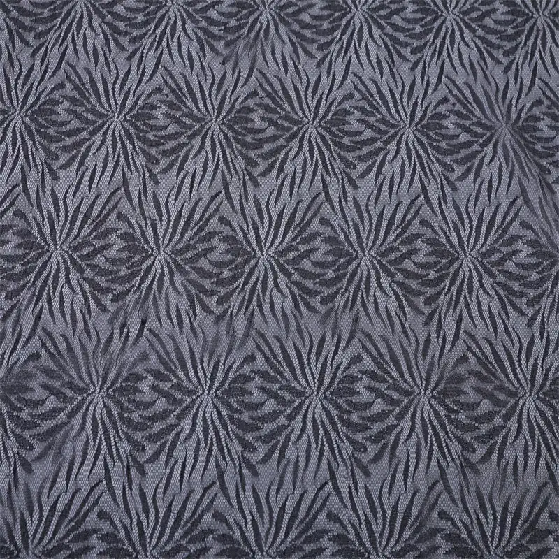 China Fabric for Shirt,T-Shirt,Blouse,Skirt  Lace Knit Fabric Nylon black color buy from China wholesaler bulk order at wholesale price free worldwide shipping Alibaba