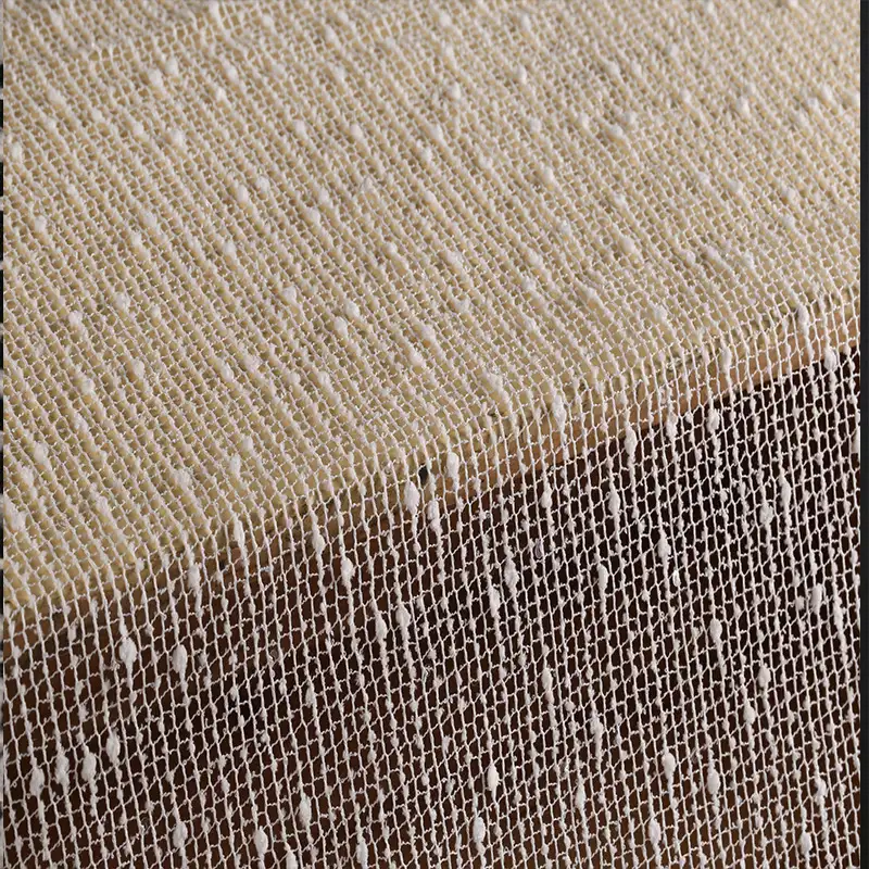 China Fabric for Blouse,Skirt,Shirt Long Sleeve Button ,Dresses (Cardigan Button) ,Skirt  Lace Knit Fabric Polyester white color buy from China wholesaler bulk order at wholesale price free worldwide shipping Alibaba