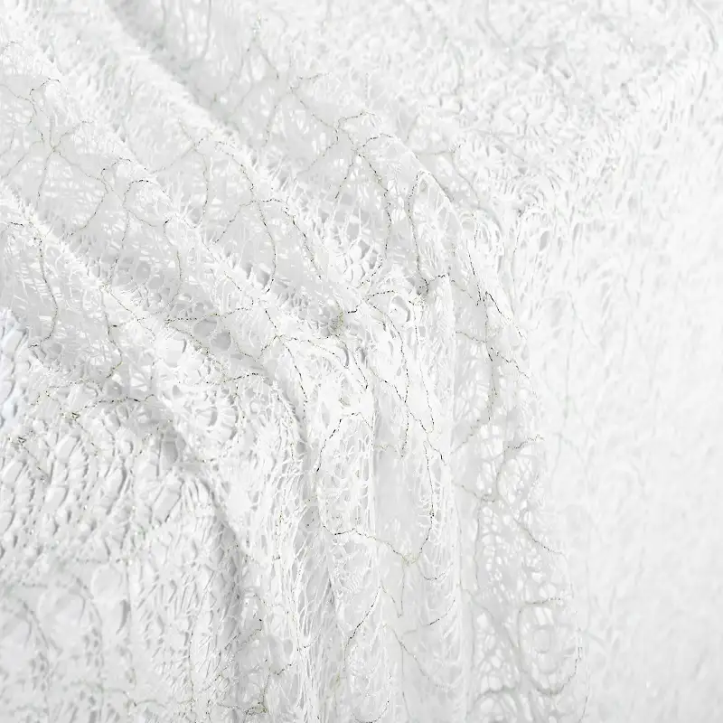 China Fabric for Blouse,Skirt,Shirt Long Sleeve Button ,Dresses (Cardigan Button) ,Skirt  Lace Knit Fabric Nylon Lurex purple color buy from China wholesaler bulk order at wholesale price free worldwide shipping Alibaba