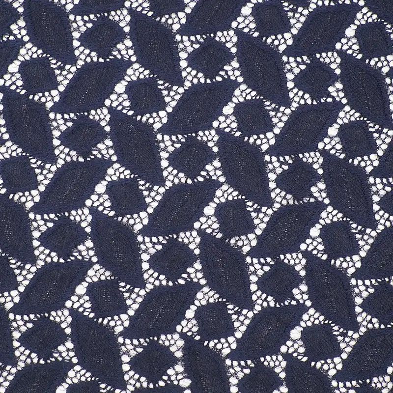 China Fabric for Blouse,Skirt,Shirt Long Sleeve Button ,Dresses (Cardigan Button) ,Skirt  Lace Knit Fabric Nylon Spandex blue color buy from China wholesaler bulk order at wholesale price free worldwide shipping Alibaba