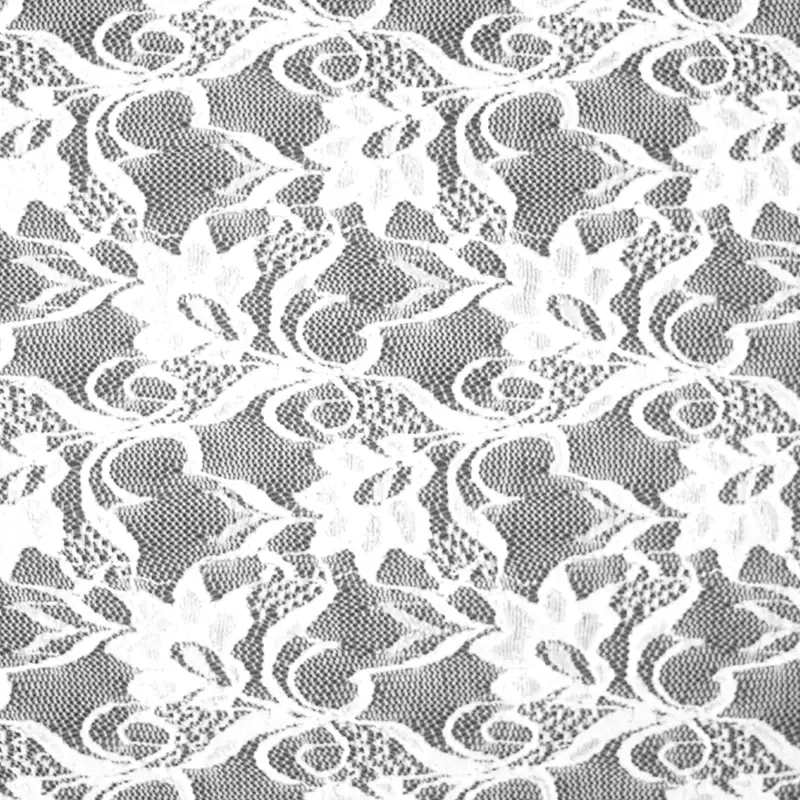 China Fabric for Blouse,Skirt,Shirt Long Sleeve Button ,Dresses (Cardigan Button) ,Skirt  Lace Knit Fabric Nylon Spandex white color buy from China wholesaler bulk order at wholesale price free worldwide shipping Alibaba