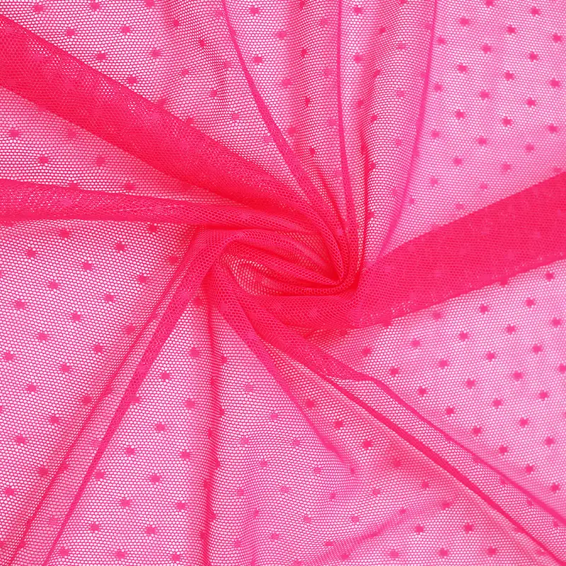 China Fabric for Blouse,Skirt,Shirt Long Sleeve Button ,Dresses (Cardigan Button) ,Skirt  Lace Knit Fabric Nylon Spandex pink color buy from China wholesaler bulk order at wholesale price free worldwide shipping Alibaba