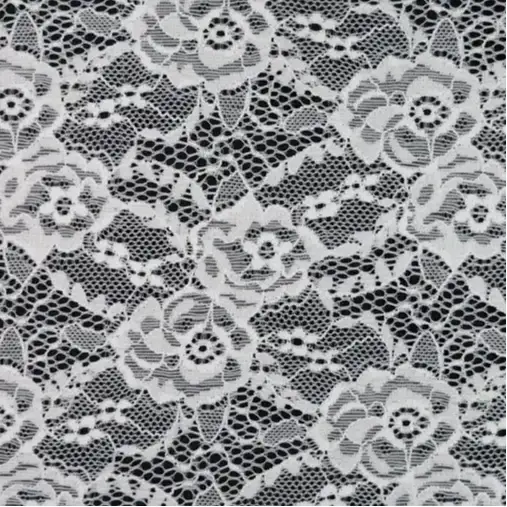 China Fabric for Skirt,Kids Lace Trim Dress,Lace-Up V-Neck Crop Top Lace Knit Fabric Polyamide Spandex white color buy from China wholesaler bulk order at wholesale price free worldwide shipping Alibaba