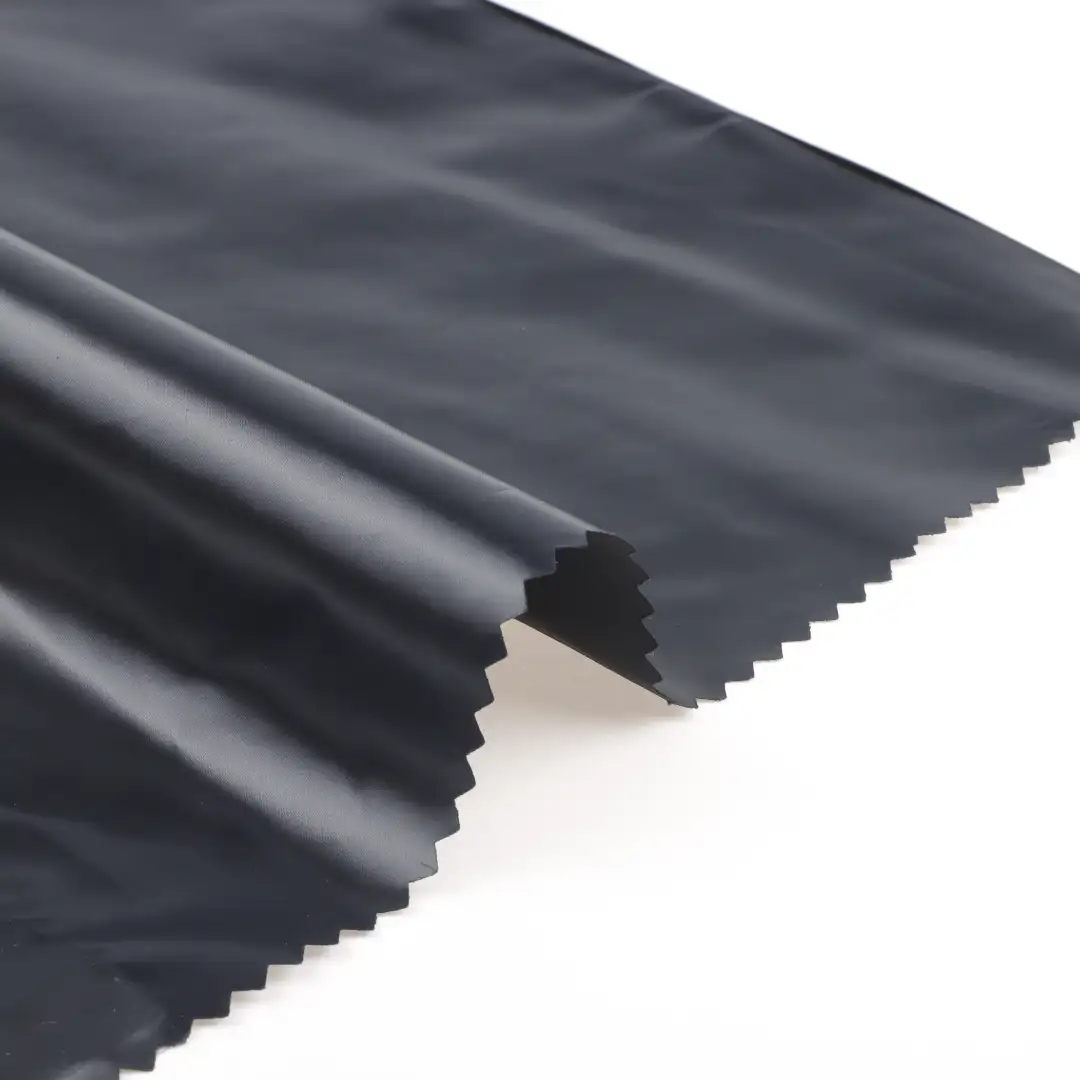 China Fabric for Down Jacket,Padded Jacket Polyester Memory Fabric Synthetic Woven Fabric Polyester NAVY color buy from China wholesaler bulk order at wholesale price free worldwide shipping Alibaba
