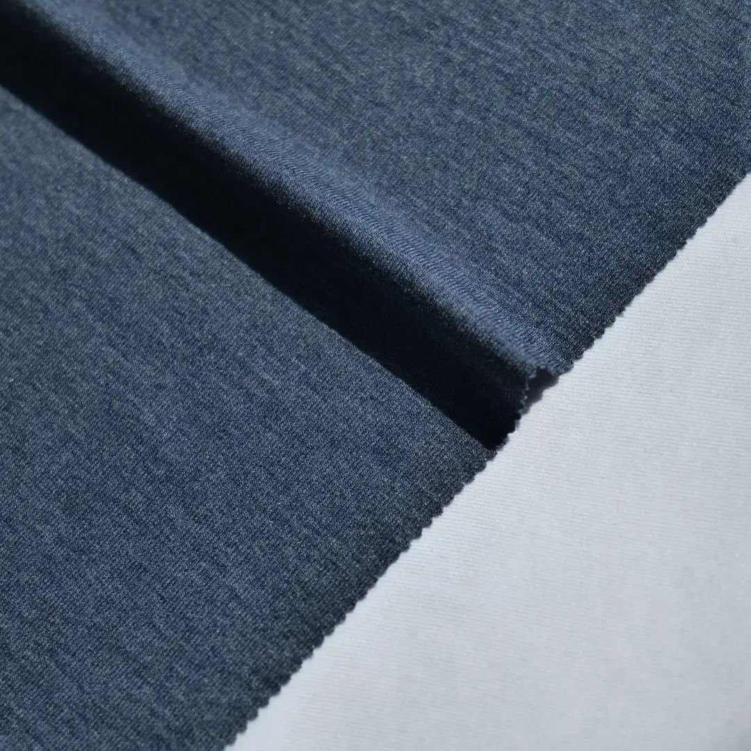 China Fabric for Polo Shirt,Shorts Rib Knit Fabric Lyocell Acrylic Wool Spandex NAVY color buy from China wholesaler bulk order at wholesale price free worldwide shipping Alibaba
