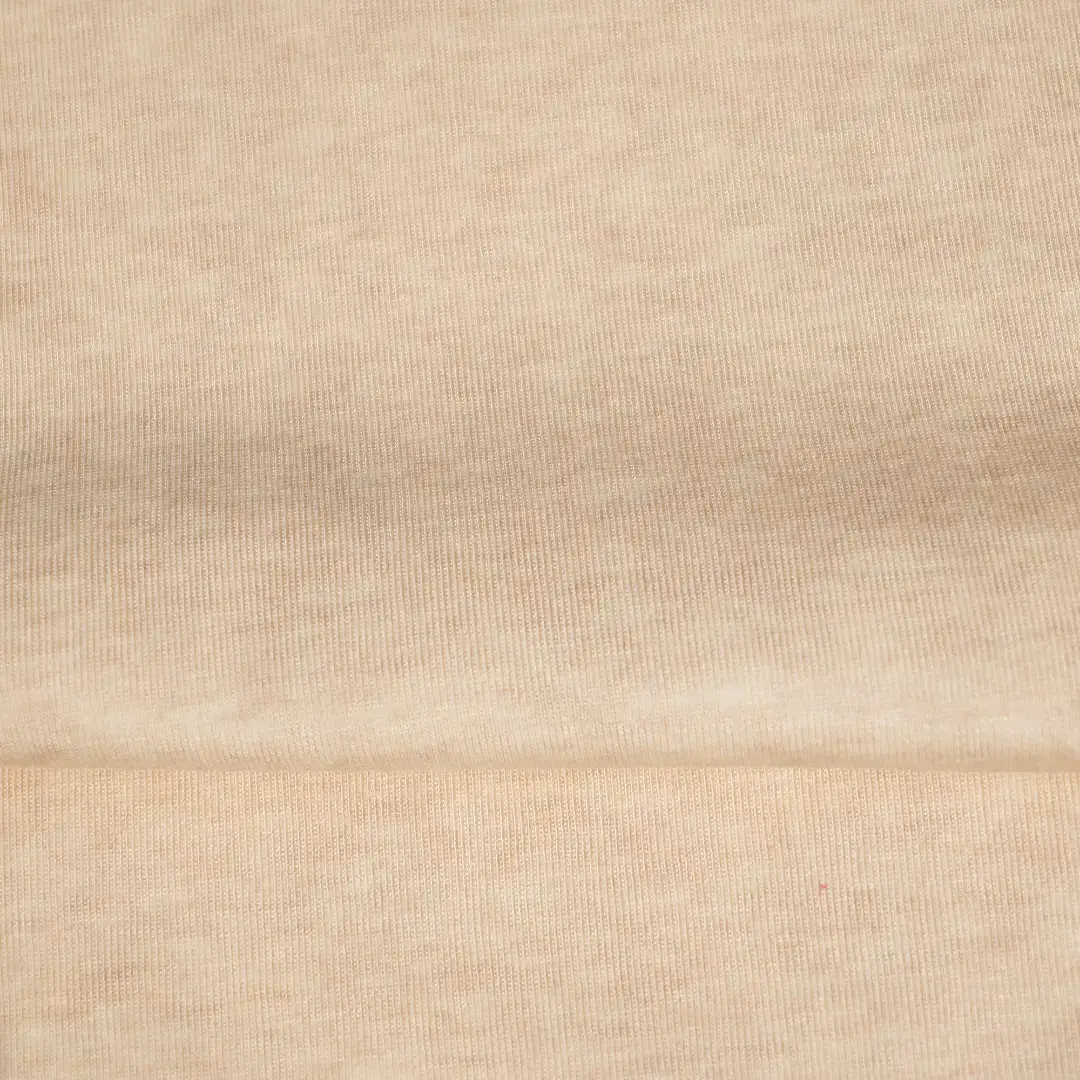 China Fabric for Pajamas,Uniform Rib Knit Fabric Wool Lyocell Acrylic NavajoWhite color buy from China wholesaler bulk order at wholesale price free worldwide shipping Alibaba