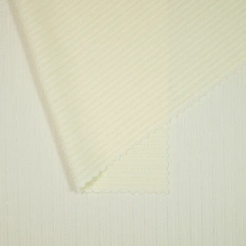 China Fabric for Blouse,Skirt Jacquard Knit Fabric Polyester Spandex yellow color buy from China wholesaler bulk order at wholesale price free worldwide shipping Alibaba
