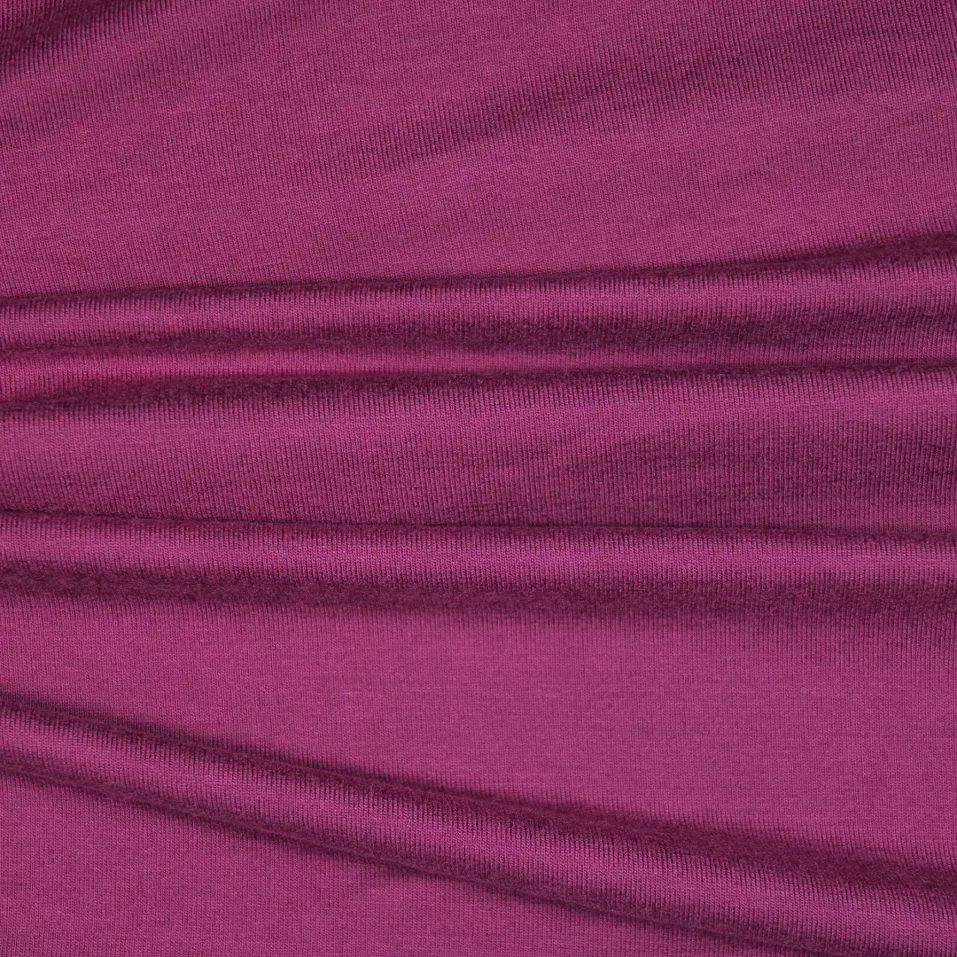 China Fabric for T-Shirt,Polo Shirt Single Jersey Knit Fabric Rayon Spandex burgundy color buy from China wholesaler bulk order at wholesale price free worldwide shipping Alibaba