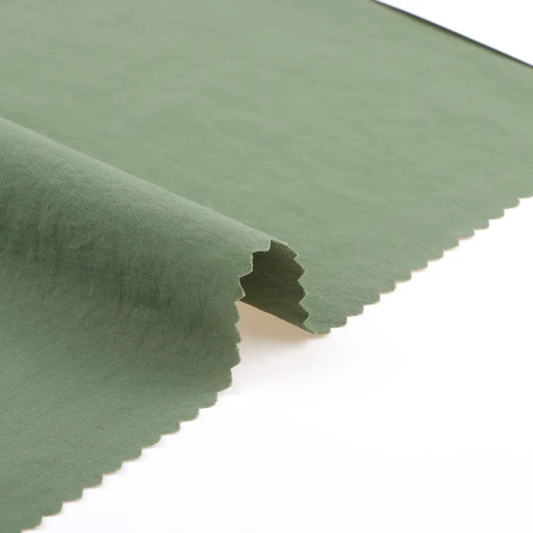 China Fabric for Shirt,Pants,Skirt,Shorts,Jogger,Trench Coat,Overcoat Nylon Taslon Synthetic Woven Fabric Nylon light green color buy from China wholesaler bulk order at wholesale price free worldwide shipping Alibaba