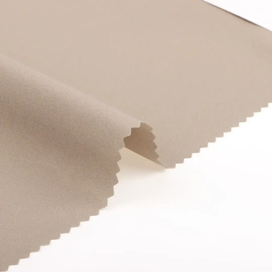 China Fabric for Shirt,Pants,T-Shirt,Blouse Polyester Pongee Synthetic Woven Fabric Polyester khaki color buy from China wholesaler bulk order at wholesale price free worldwide shipping Alibaba
