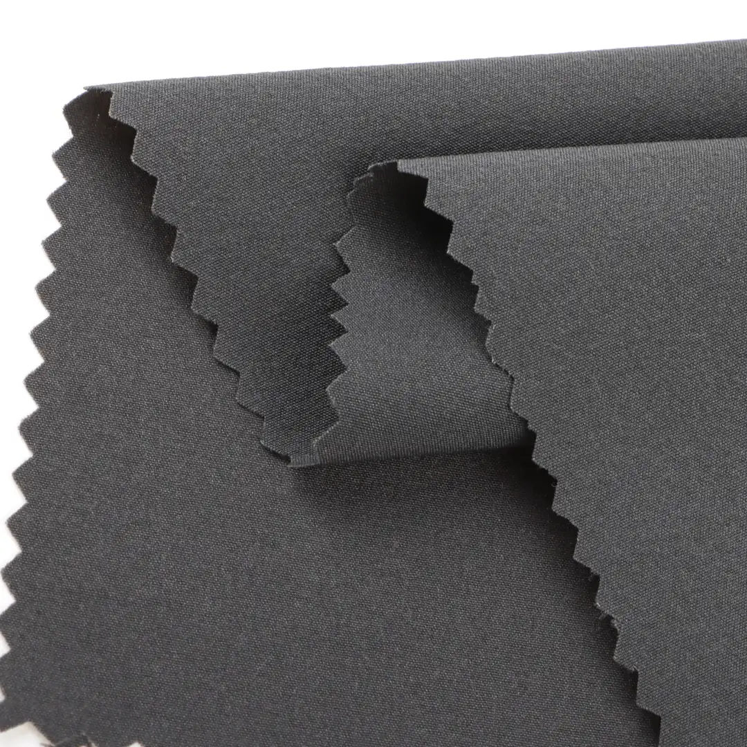 China Fabric for Pants,Jackets,Jogger,Padded Jacket Four Stretch Nylon Woven Fabric Synthetic Woven Fabric Polyamide Elastane dark grey color buy from China wholesaler bulk order at wholesale price free worldwide shipping Alibaba