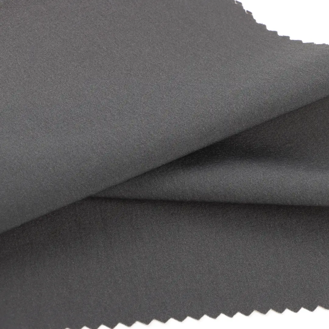 China Fabric for Pants,Jackets,Jogger,Padded Jacket Four Stretch Nylon Woven Fabric Synthetic Woven Fabric Polyamide Elastane dark grey color buy from China wholesaler bulk order at wholesale price free worldwide shipping Alibaba
