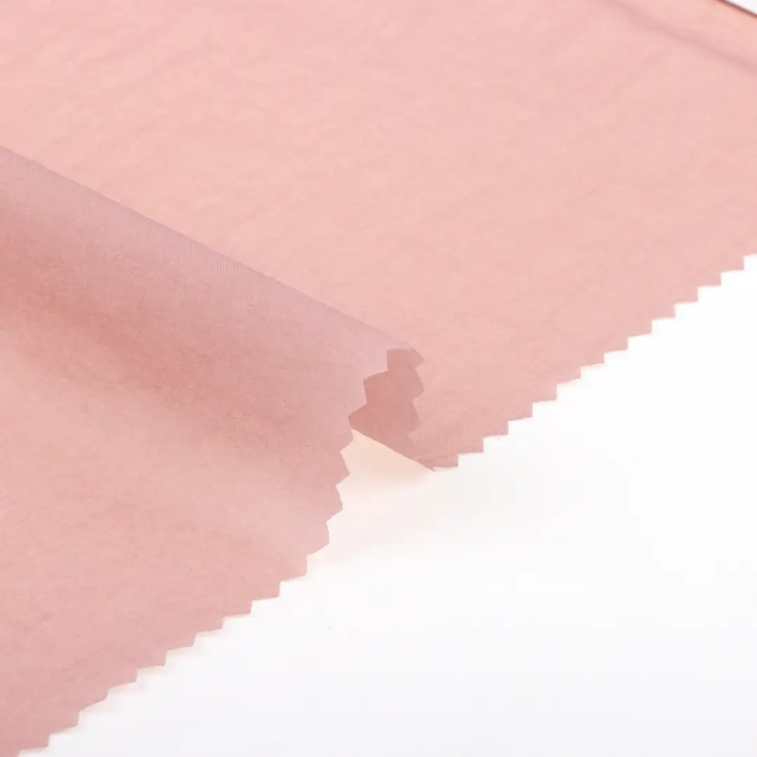 China Fabric for Jackets,Down Jacket,Padded Jacket,Tracksuits Nylon Taffeta Synthetic Woven Fabric Polyamide dirty pink color buy from China wholesaler bulk order at wholesale price free worldwide shipping Alibaba