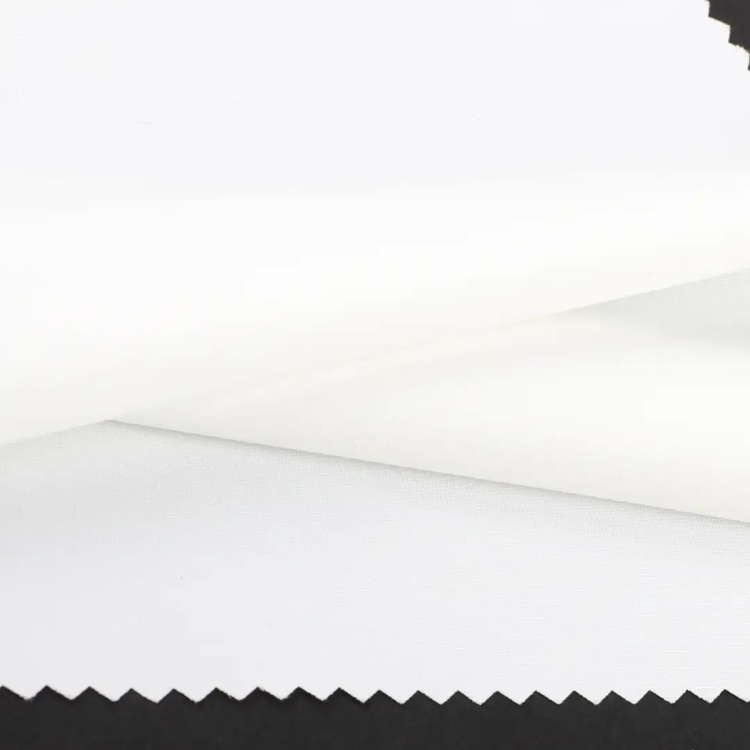 China Fabric for Jackets,Padded Jacket,Bomber jacket Polyester Taslon Synthetic Woven Fabric Polyester white color buy from China wholesaler bulk order at wholesale price free worldwide shipping Alibaba