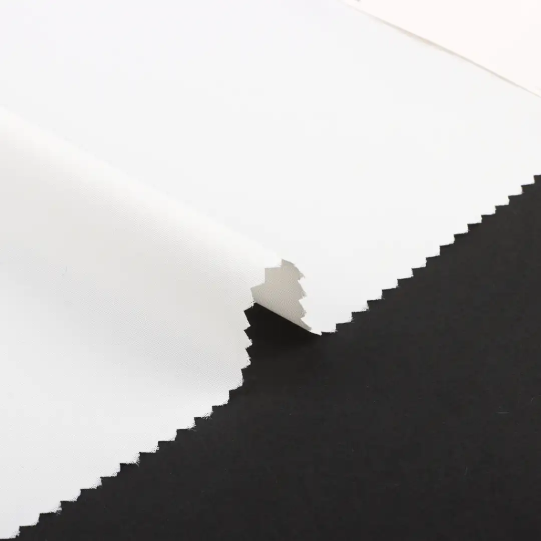 China Fabric for Jackets,Padded Jacket,Bomber jacket Polyester Taslon Synthetic Woven Fabric Polyester white color buy from China wholesaler bulk order at wholesale price free worldwide shipping Alibaba
