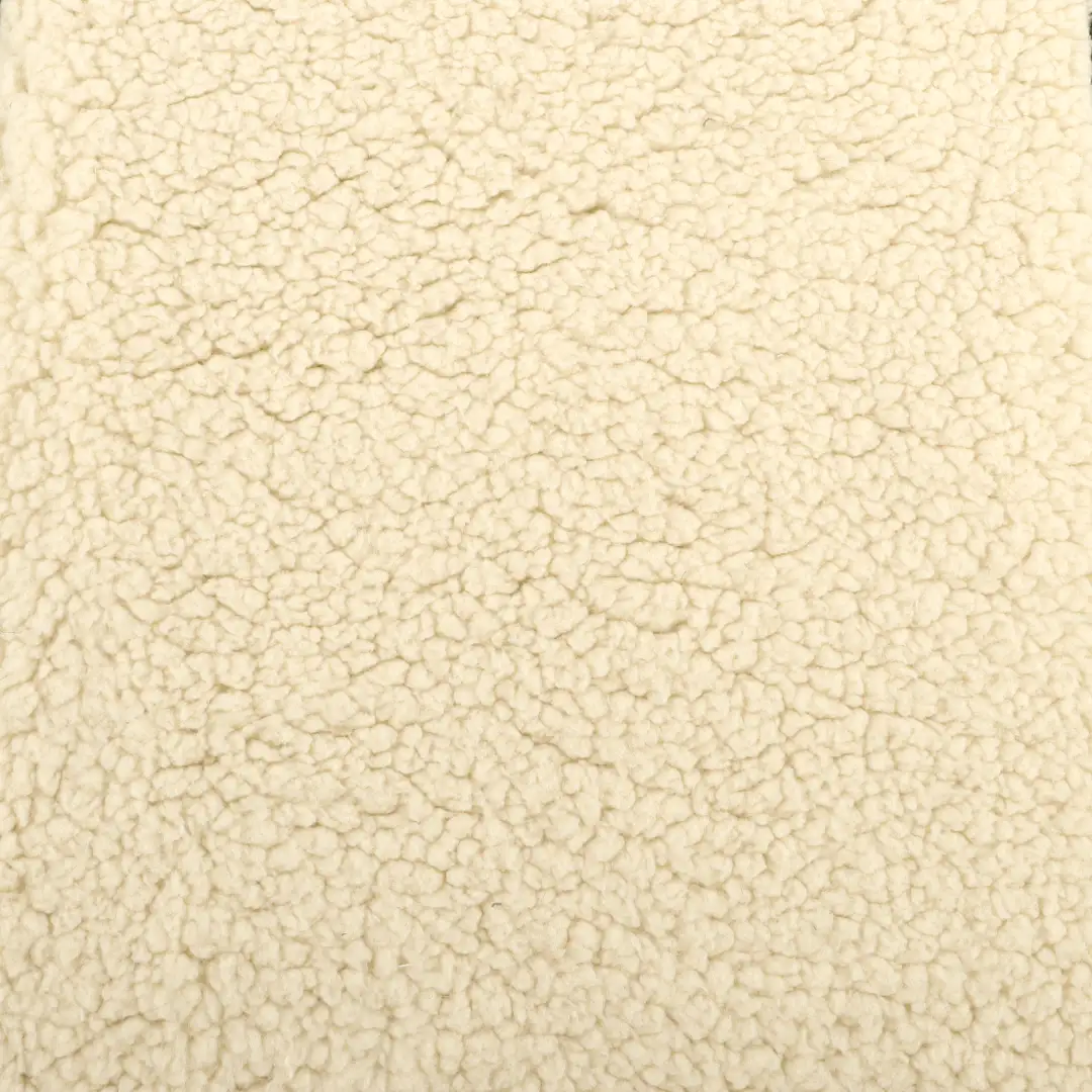 China Fabric for Hoodie,Skirt ,Loungewear,Waist coat Sherpa Knit Fabric Polyester Beige color buy from China wholesaler bulk order at wholesale price free worldwide shipping Alibaba