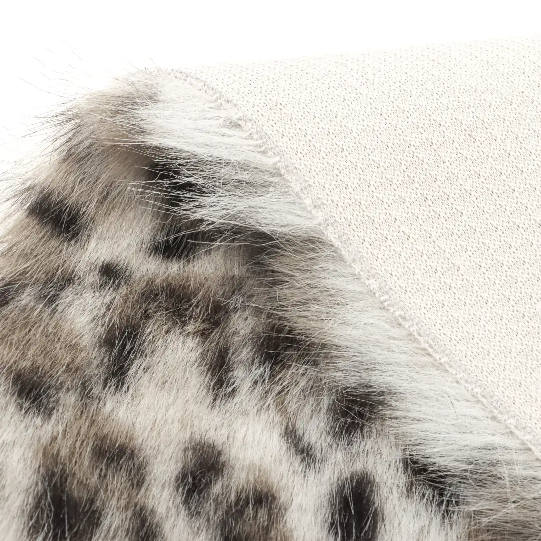 China Fabric for Overcoat,Skirt ,Waist coat Fake Fur Knit Fabric Polyester Printing color buy from China wholesaler bulk order at wholesale price free worldwide shipping Alibaba
