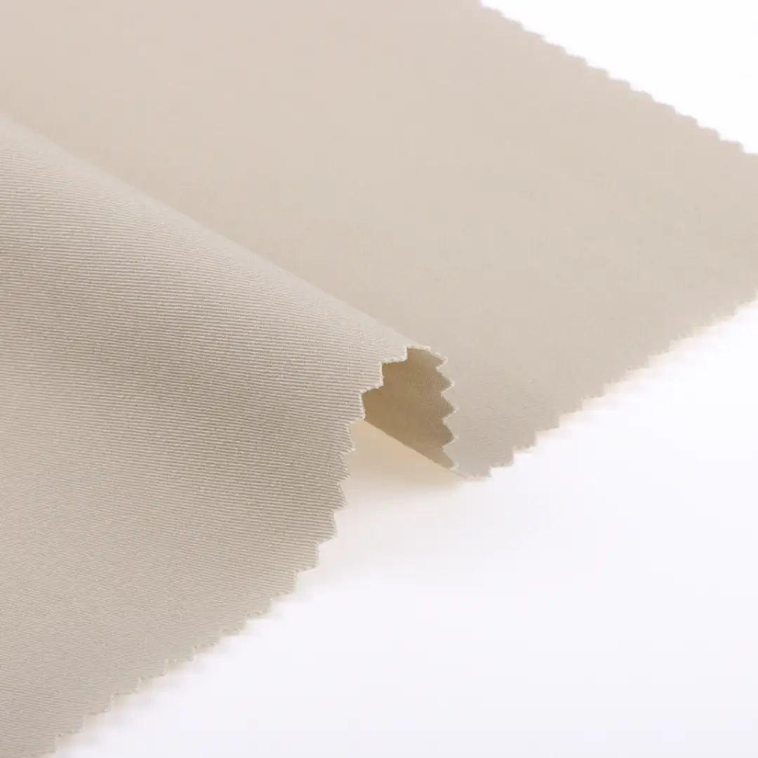 China Fabric for Shirt,Pants Cotton Twill Natural Woven Fabric Cotton Spandex KHAKI color buy from China wholesaler bulk order at wholesale price free worldwide shipping Alibaba