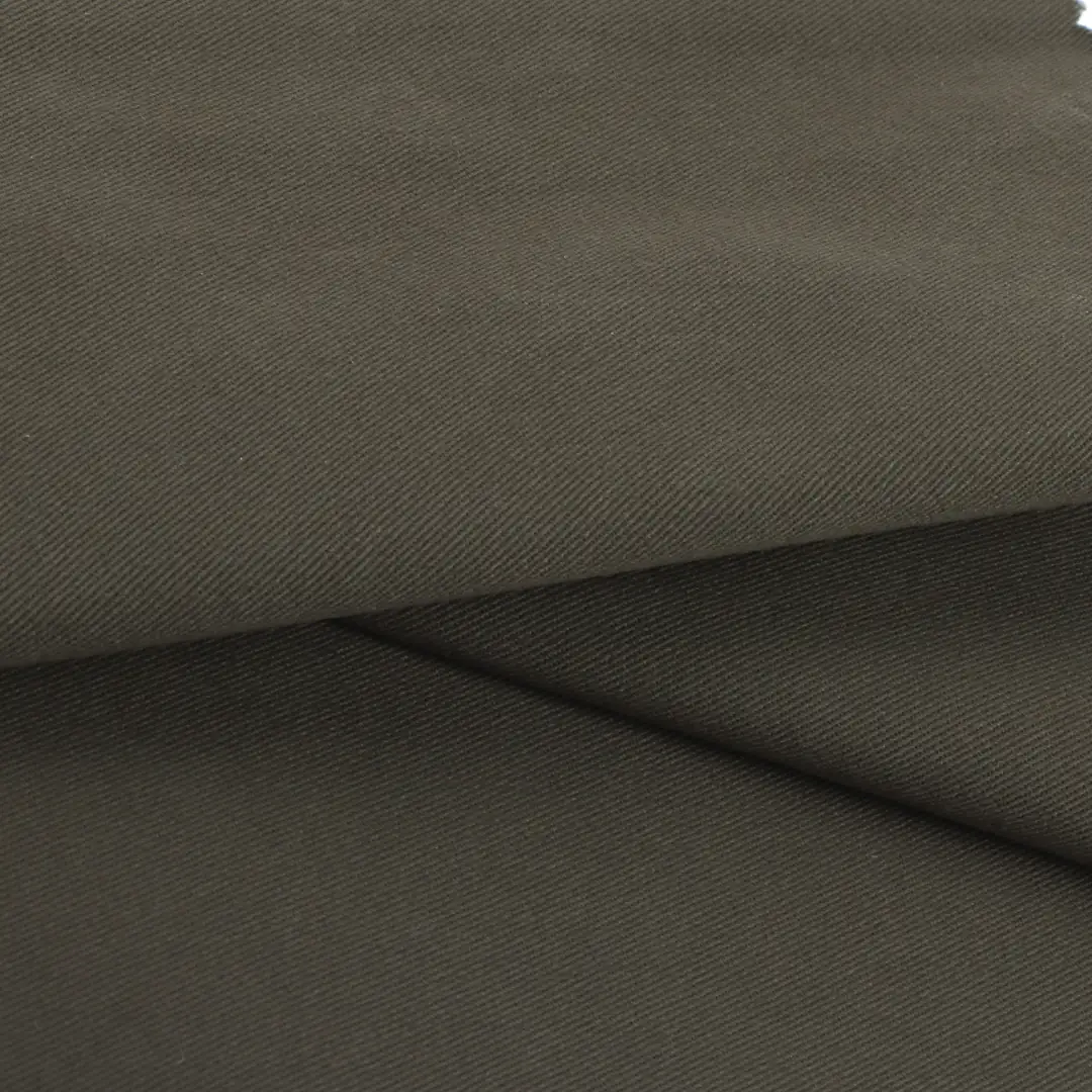 China Fabric for Shirt,Pants,Jackets Cotton Twill Natural Woven Fabric Cotton Spandex OLIVE color buy from China wholesaler bulk order at wholesale price free worldwide shipping Alibaba