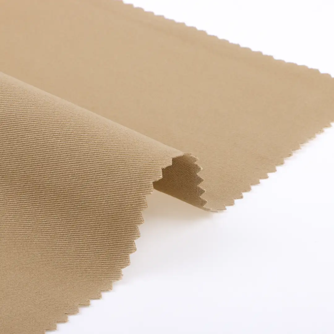 China Fabric for Shirt,Pants Cotton Twill Natural Woven Fabric Cotton KHAKI color buy from China wholesaler bulk order at wholesale price free worldwide shipping Alibaba