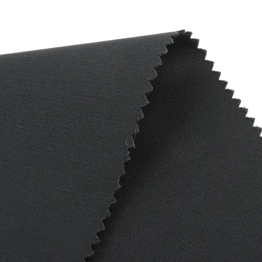 China Fabric for Pants,Jackets Cotton Twill Natural Woven Fabric Cotton Black color buy from China wholesaler bulk order at wholesale price free worldwide shipping Alibaba