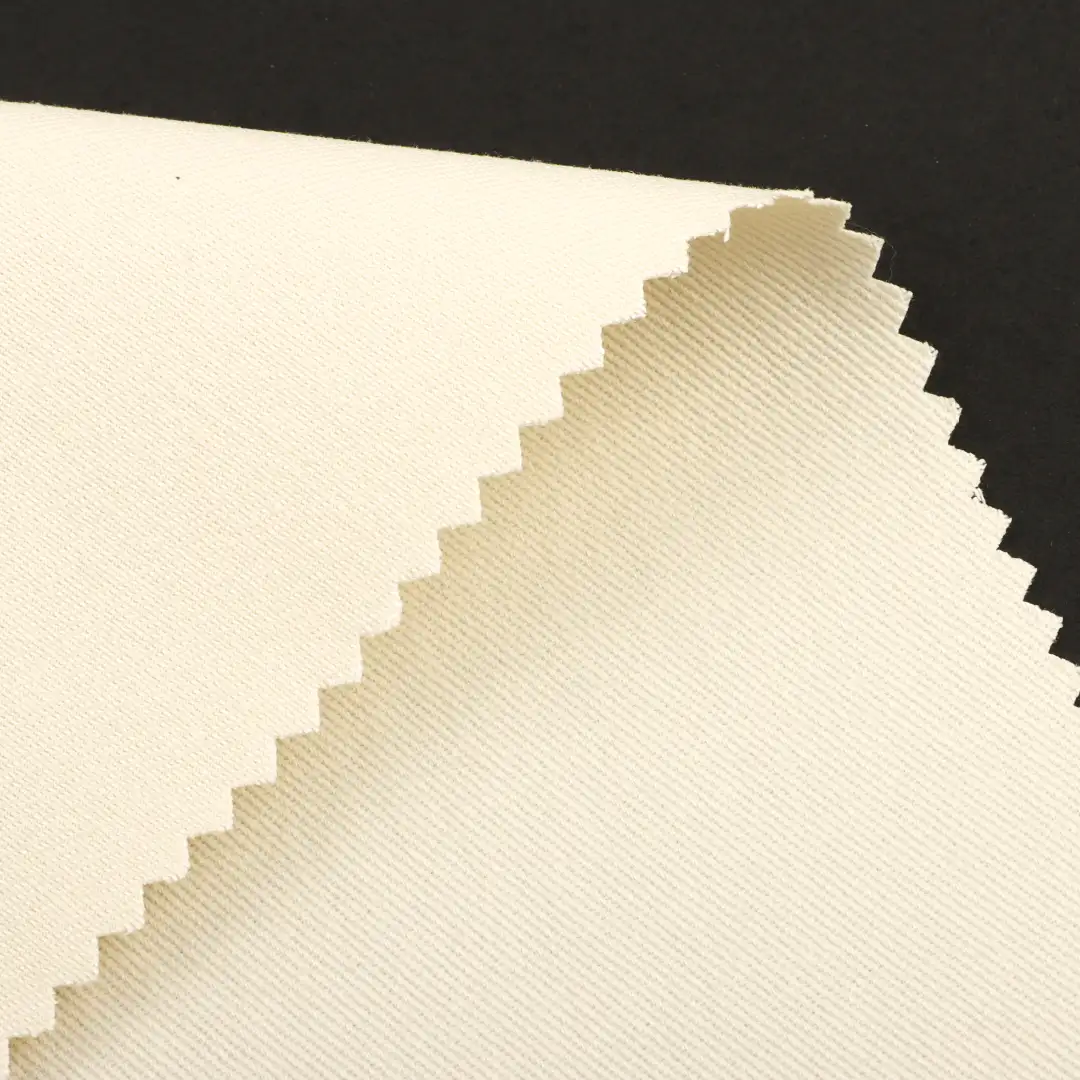 China Fabric for Pants,Jackets Cotton Twill Natural Woven Fabric Cotton cream color buy from China wholesaler bulk order at wholesale price free worldwide shipping Alibaba
