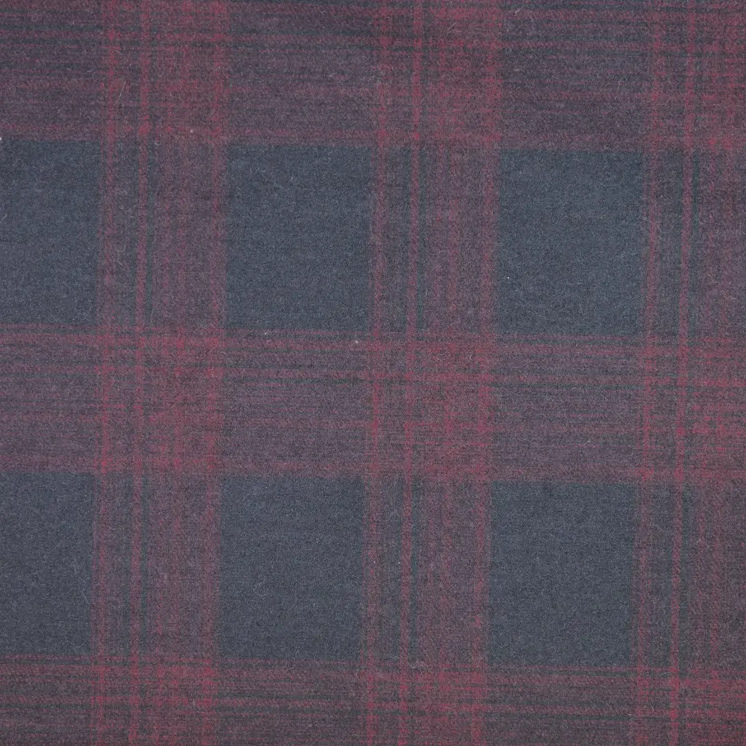 China Fabric for Jackets,Blazer,Trench Coat Interlock Knit Fabric Polyester Rayon Spandex black&purplish red color buy from China wholesaler bulk order at wholesale price free worldwide shipping Alibaba