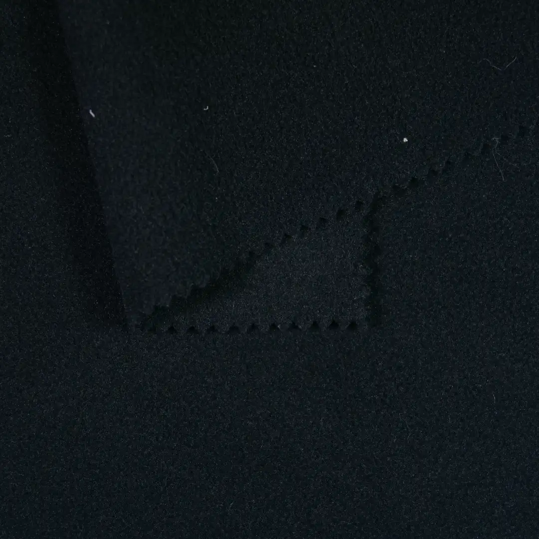 China Fabric for Loungewear Polar Fleece Knit Fabric Polyester black color buy from China wholesaler bulk order at wholesale price free worldwide shipping Alibaba