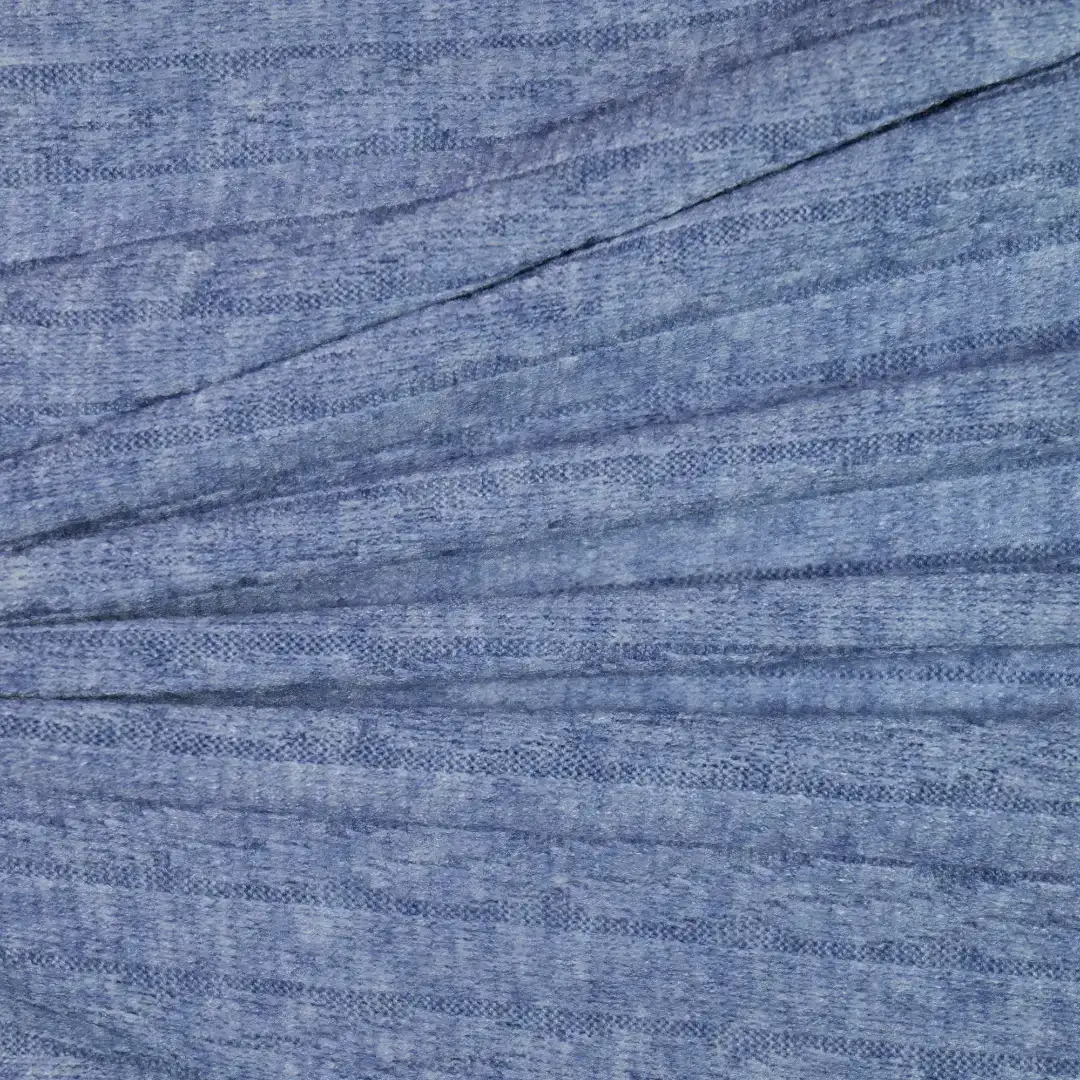 China Fabric for Hoodie Jacquard Knit Fabric Rayon Polyester Nylon Spandex blue color buy from China wholesaler bulk order at wholesale price free worldwide shipping Alibaba