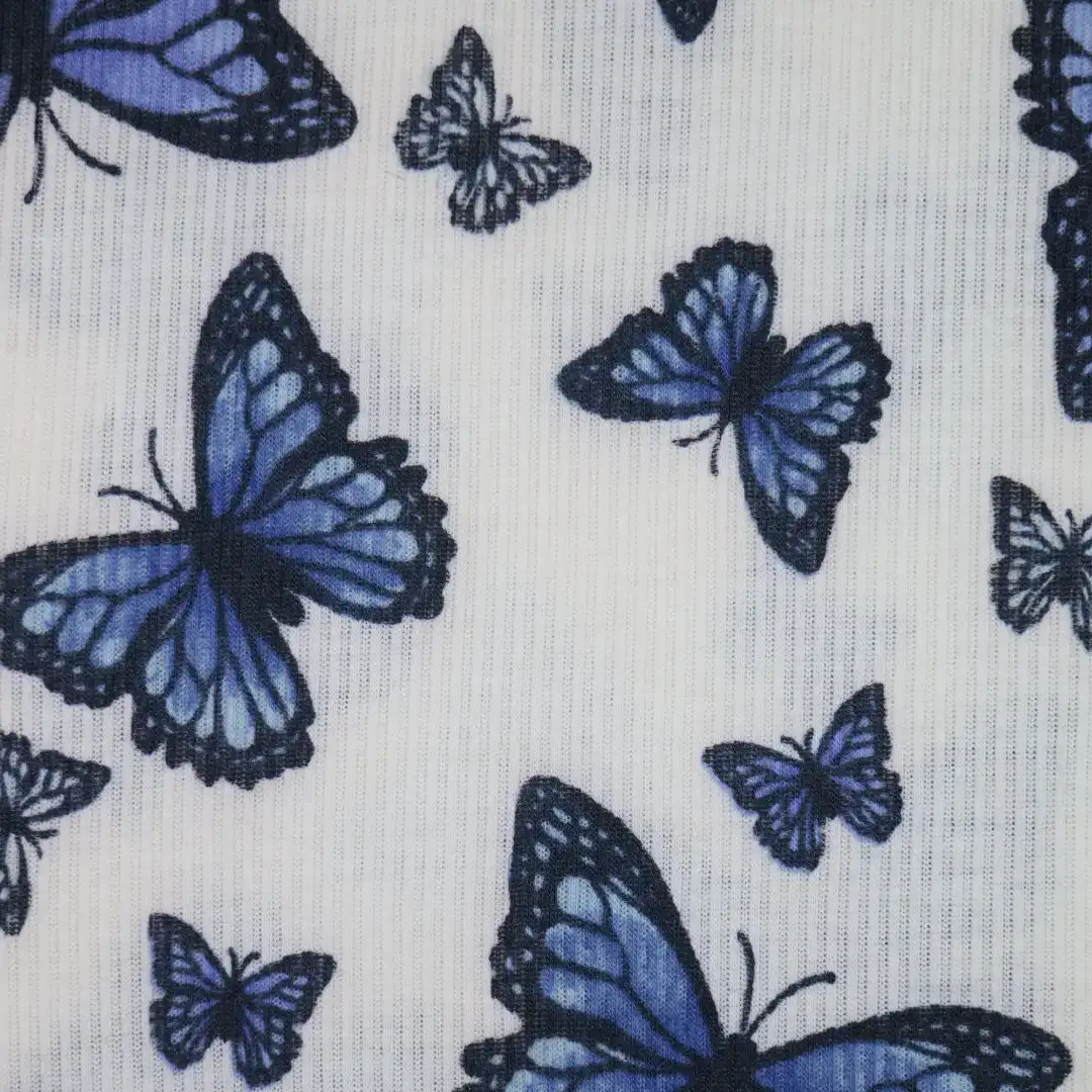 China Fabric for T-Shirt,Polo Shirt Rib Knit Fabric Polyester Spandex printing color buy from China wholesaler bulk order at wholesale price free worldwide shipping Alibaba