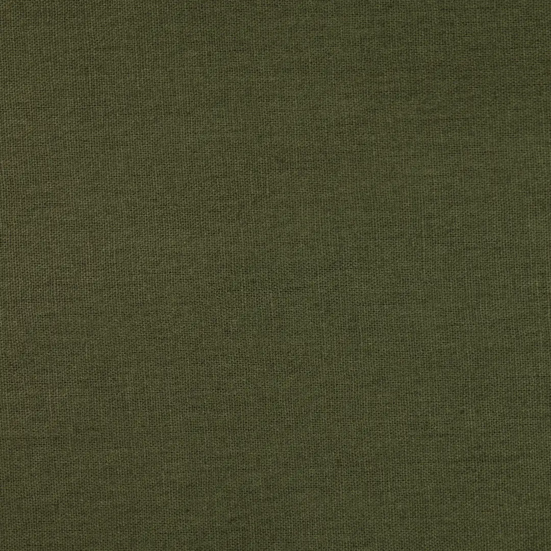 China Fabric for Shirt,Pants,Skirt Cotton Plain Natural Woven Fabric Flax Cotton DARK GREEN color buy from China wholesaler bulk order at wholesale price free worldwide shipping Alibaba