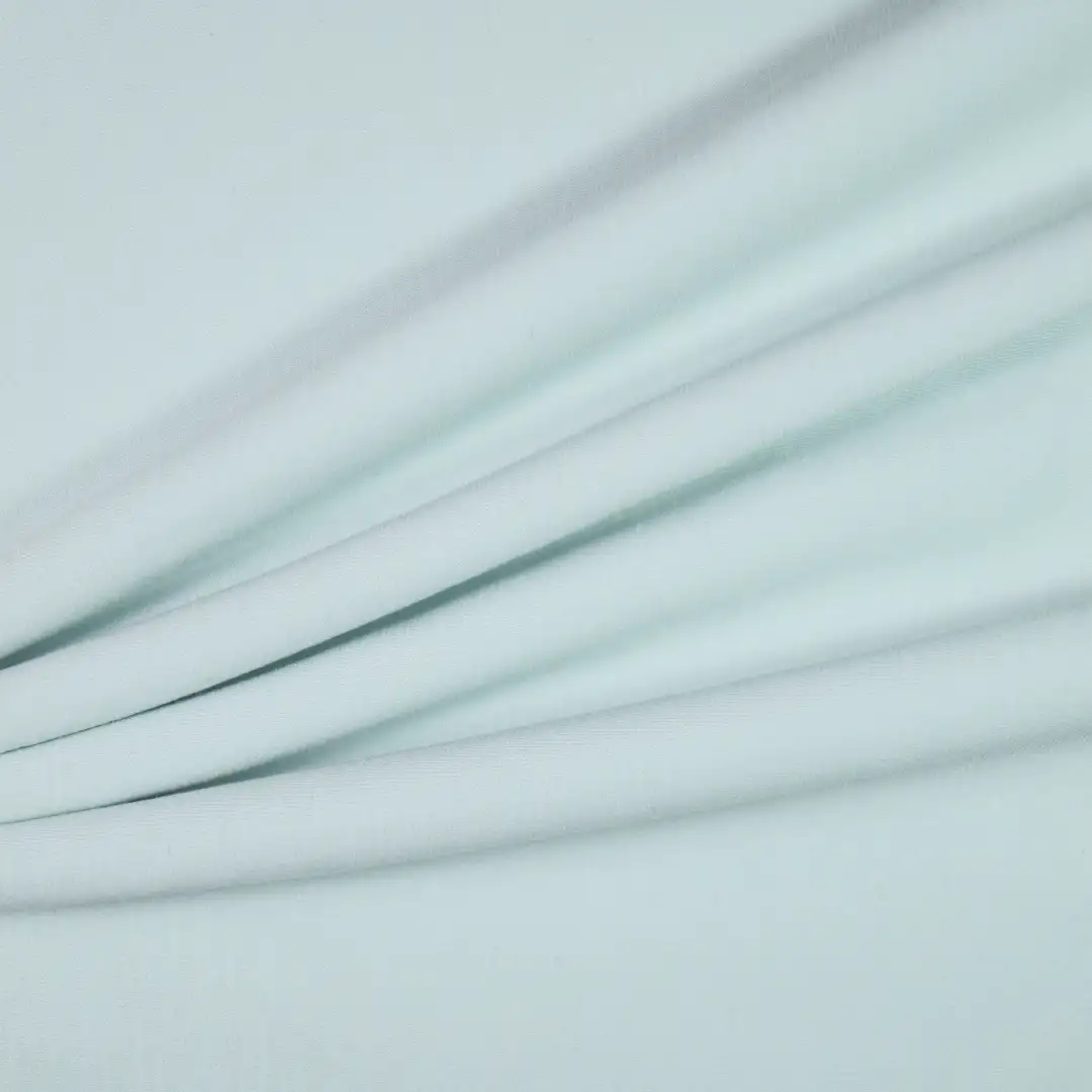 China Fabric for Ladies Vest ,Men’s Vest ,T-shirt ,Polo T-shirt  Ponte Roma Knit Fabric Rayon Poly Lactic Acid（PLA) light blue color buy from China wholesaler bulk order at wholesale price free worldwide shipping Alibaba