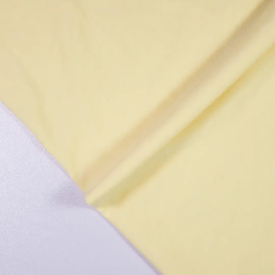 China Fabric for T-Shirt,Tank Top,Pajamas Single Jersey Knit Fabric Rayon Poly Lactic Acid（PLA) Acetate yellow color buy from China wholesaler bulk order at wholesale price free worldwide shipping Alibaba
