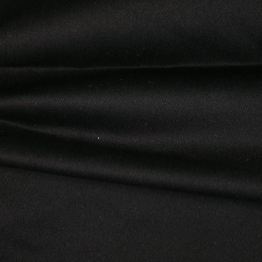 China Fabric for Jackets Cotton Twill Natural Woven Fabric Cotton Black color buy from China wholesaler bulk order at wholesale price free worldwide shipping Alibaba