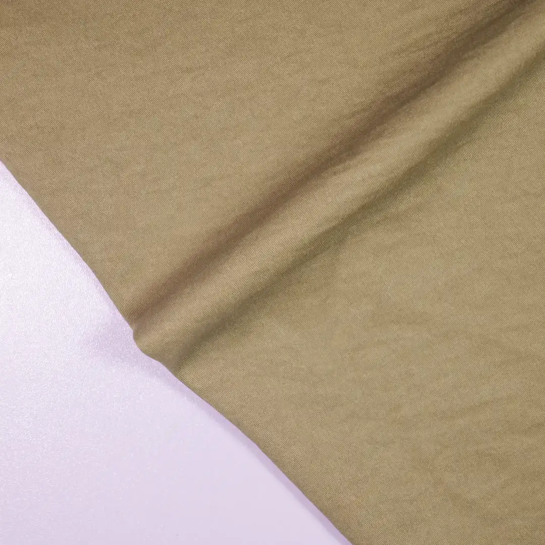 China Fabric for Shirt,Shirt Half Sleeve Button ,Women's Pants  Twill Synthetic Woven Fabric Polyester Khaki color buy from China wholesaler bulk order at wholesale price free worldwide shipping Alibaba
